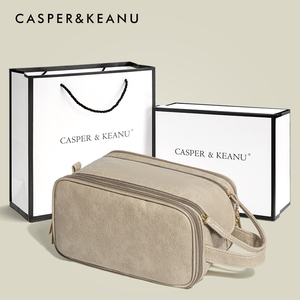 CASPER&KEANU品牌化妆包女大容量2023新款高级感洗漱品旅行收纳袋