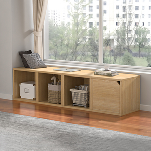 创意飘窗柜储物柜轻奢卧室矮柜小户型收纳多功能柜子落地置物架子