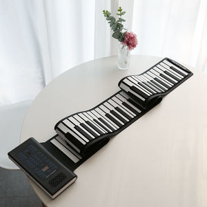 手卷钢琴88键便携式折叠钢琴成人初学者电子琴学生手卷琴
