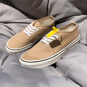 国货国潮正品布鞋 学生百搭板鞋香芋紫帆布鞋 男 纯色经典款潮牌