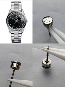 雷达把头皓星系列原装表冠精钢表把男女装表头正品把的手表配件