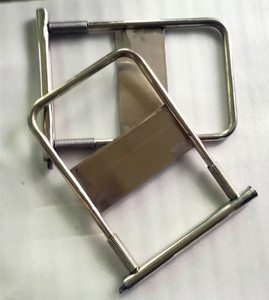 定制弹簧摆臂不锈钢管材桥式通道闸配件摆杆摆叶摆门防撞防道闸门