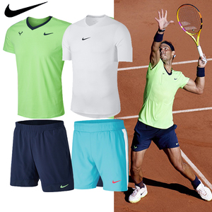 nike耐克纳达尔网球服2020法网新款网球t恤男短袖运动上衣cv2803