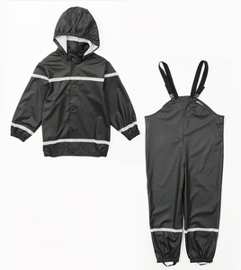 瑞典品牌 儿童雨衣+雨裤套装 环保无危害 透气不闷热男女小孩通用
