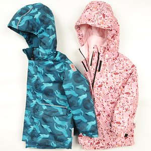 芬兰reima 1~5岁男女儿童夹棉防水外套 防风透气冬季滑雪服装外贸