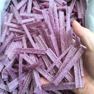 云南紫薯丝500g半成品 紫薯酥干货紫暑条 需油炸零食摆摊小吃包邮