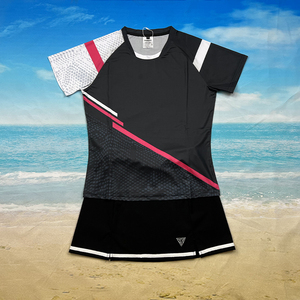 羽毛球服女装套装新款男款短袖速干T恤运动服上衣网球大赛排球服
