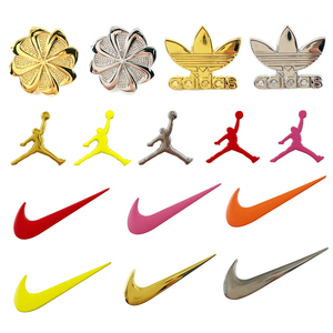 swoosh钩子飞人金属胸针 ins风经典运动logo徽章 创意书包配饰