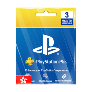 港服PSN Plus会员季卡3个月充值卡PlayStation+ 90Day HK PS5 PS4