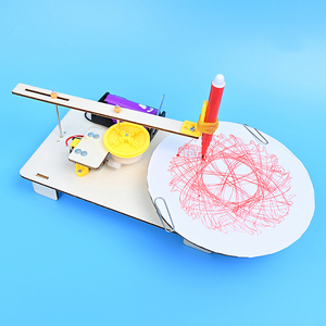 绘图仪少年创客steam教具材料包小学发明手工diy科技小制作实验新