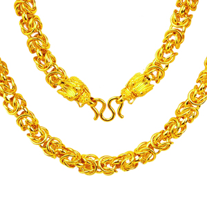 黄金项链圆珠款999纯金