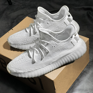 奢椰子鞋男350灰珍珠男鞋2021年新款潮og yeezy夏季莆田过毒鞋子