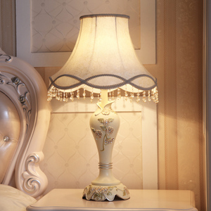 欧式台灯创意浪漫个性主卧可调节装饰家用新婚房间婚房卧室床头灯