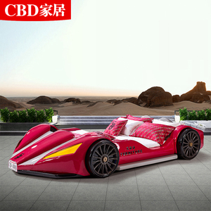 cbd家居车床1.8米软床双人时尚现代简约欧式皮艺床家具