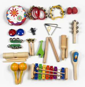 奥尔夫儿童打击乐器玩具幼儿园小学生17件打击精品套装组合教具