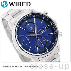 日本代购 精工WIRED三眼光能计时运动男表手表 AGAD407 408 409