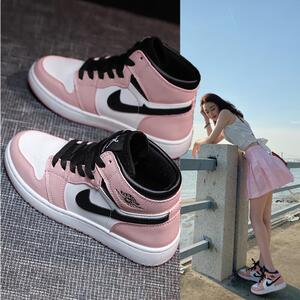 耐克粉色女鞋aj