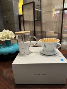 BlueBottleCoffee蓝瓶咖啡 蓝瓶经典手冲组合 滤杯滤纸咖啡壶套装