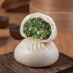 粮觅三鲜菜包10只肉包粉丝豆腐包大个青菜包子早餐半成品方便速食