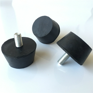 38可调节橡胶螺丝脚垫桌椅子防震调整腿茶几增高m8防滑橡胶支撑脚