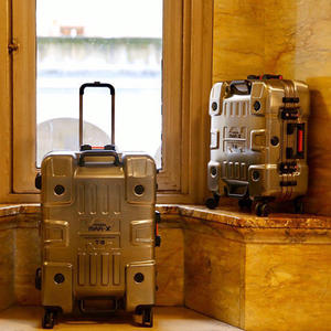 mendoza行李箱nasa火星联名款拉杆旅行箱男女万向轮密码20/24寸