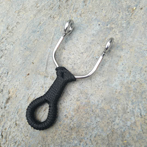 传统弹弓大人玩具直板弓冷弯弓架加长手柄握不锈钢弹怀旧玩具弹弓