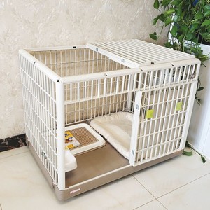 中型小型犬室内室外宠物泰迪柴犬法斗狗笼带厕所小号大号树脂笼子