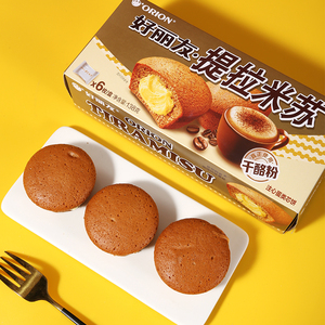 好丽友提拉米苏蛋黄派休闲零食品手撕面包蛋糕点心袋装新疆包邮