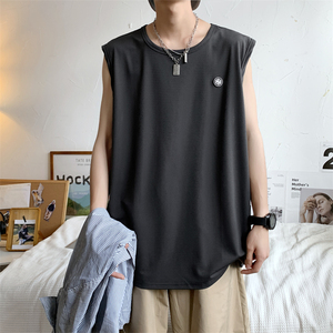 半袖背心男夏季韩版