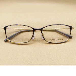 卡尔丹尼眼镜框 女近视眼镜架男大脸方框眼睛框cd145 广州实体