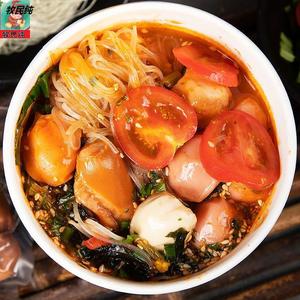 日式关东煮桶装番茄味酸辣味711即食自助火锅一箱网红粉丝麻辣烫