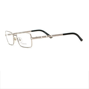 Versace/范思哲男女款全框知性银色近视框架眼镜架MOD1150B银色