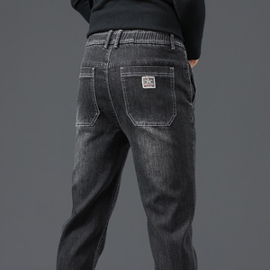 王族保罗潮牌g5g6服饰男装汉崇品牌经典水洗长裤牛仔裤男 修身