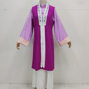 戏剧戏服古装影视越剧黄梅戏演出服新款粤剧潮戏马甲坎肩背心老旦