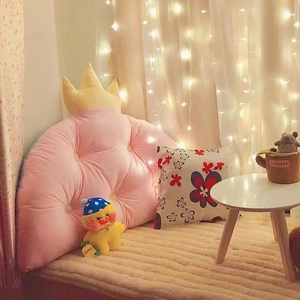 韩式皇冠公主大靠背宝宝床靠垫儿童床头软包靠枕可拆洗可爱礼物