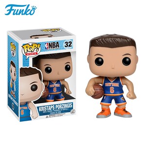 funko nba篮球明星pop公仔手办模型人偶玩偶纽约尼克斯波尔津吉斯
