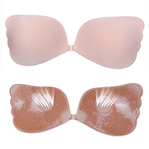 正品夏娃之秀硅胶隐形文胸贴小胸聚拢婚纱防滑上托加厚乳贴无肩带