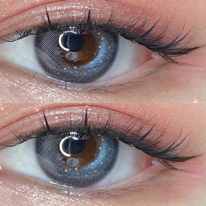 水野蓝银河浆果紫色美瞳年抛女小直径14.0mm非月抛yg