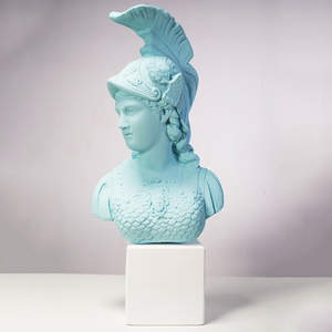 希腊sophia战神雅典娜雕像athena进口陶制雕像石膏摆件礼品