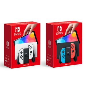 Nintendo Switch OLED新款续航游戏主机掌机NS日版红蓝白色