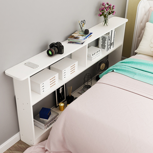 卧室长条柜床头边夹缝窄架储物收纳简约小型置物书架靠墙可定制.