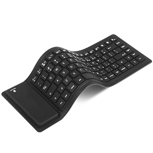 蓝牙无线TPU硅胶软键盘折叠充电易携带键盘办公游戏键盘蓝牙无线