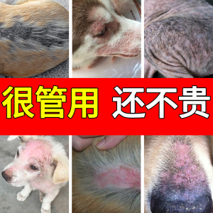 狗藓皮肤病药膏狗狗身上长癣皮肤癣真菌螨虫药脱毛治疗狗癣专用药