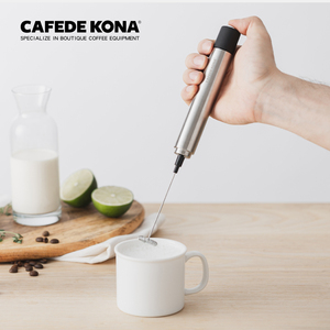 咖舶登 CAFEDE KONA电动奶泡器 咖啡拉花自动打奶泡器 手持发泡器