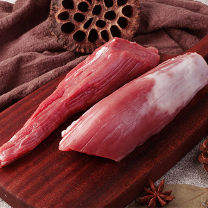 野蛮香东北散养黑猪脊柳400g生鲜冷冻嫩里脊美食食材猪柳肉粽土猪