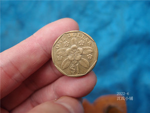 新加坡硬币1元