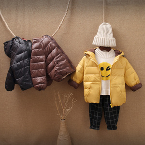 糖果屋童装第二波新款童装2018秋冬儿童羽绒服男童女童宝宝羽绒服