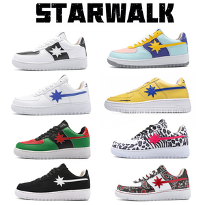 starwalk流星龚俊张彬彬空军同款1号休闲滑板鞋百搭运动小白鞋af1