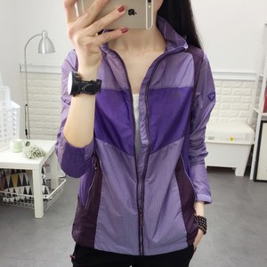 官网特步专柜正品女式防晒衣皮肤衣超薄运动防风衣透气登山服速干