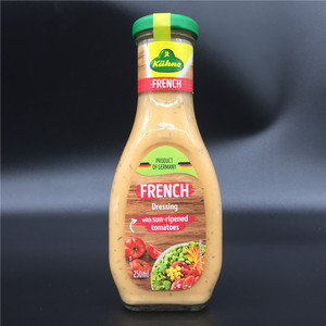kuhne french salad dressing冠利法式沙拉酱 水果蔬菜色拉调味酱